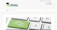 Desktop Screenshot of myskills.co.za