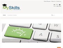 Tablet Screenshot of myskills.co.za